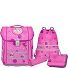  Perfecto Schulranzen-Set 5-teilig Variante Pinky