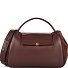  Pansy Schultertasche Leder 34 cm Variante berry-berry