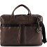  Urban Poets Aktentasche Leder 50 cm Laptopfach Variante stone grey