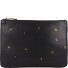  Dancing Letters Kosmetiktasche Leder 21 cm Variante black