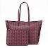  Monogram Zely Shopper Tasche 37 cm Variante mono winetasting damson