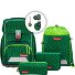  Basis Schulranzen-Set 4-teilig Variante Green Graphics