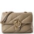  Love Puff Umhängetasche Leder 27 cm Variante grigio talpa