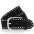  Nietengürtel Leder Variante schwarz | 75 cm