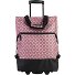  Wheel "Print" Einkaufstrolley 50 cm Variante altrosa-altrosa
