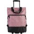  Wheel "Print" Einkaufstrolley 50 cm Variante altrosa-altrosa