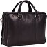  Bergamo Aktentasche Leder 41 cm Laptopfach Variante schwarz