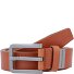  Basic Gürtel Leder Variante sandalwood | 85 cm