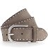  Nietengürtel Leder Variante taupe | 85 cm