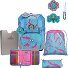  ErgoFlex Tiny Schulranzen-Set 6-teilig Variante Happy Pixel