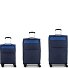 Cloud 4 Rollen Kofferset 3-teilig mit Dehnfalte Variante azul