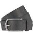  Gürtel Leder Variante black-silver | 80 cm