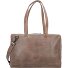  Pure Schultertasche Leder 43 cm Laptopfach Variante taupe