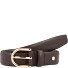  Jeans Gürtel Leder Variante dark brown | 75 cm