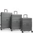  ReNew 4 Rollen Kofferset 3-teilig mit Dehnfalte Variante charcoal
