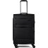  Mauritius 4 Rollen Trolley M 70 cm mit Dehnfalte Variante schwarz