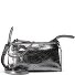  Double Mini Clutch Tasche Leder 20 cm Variante gun metal-matt silver