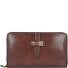  Florentin Geldbörse Leder 18 cm Variante brown-gold