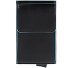  Blue Square Kreditkartenetui Leder 6 cm Variante black