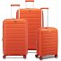  B-Flying Move 4 Rollen Kofferset 3-teilig mit Dehnfalte Variante orange