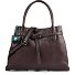  Elif Schultertasche Leder 43 cm Variante moka