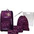  Ergoplus Schulranzen-Set 8-teilig Variante dark red