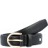  Jeans Gürtel Leder Variante black | 85 cm