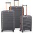  B-Flying Move 4 Rollen Kofferset 3-teilig mit Dehnfalte Variante graphite