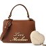  Heart Charm Handtasche Leder 21 cm Variante brown - brown