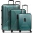  Essentials 14 4 Rollen Kofferset 3-teilig mit Dehnfalte Variante pearl-green metallic