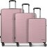  Dallas 3.0 4 Rollen Kofferset 3-teilig mit Dehnfalte Variante old rose