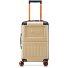  JH002B 4 Rollen Kabinentrolley XL 55 cm mit Dehnfalte Variante warm sand
