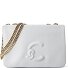  Dulse Schultertasche Leder 19 cm Variante snow