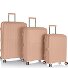  AirLite 4 Rollen Kofferset 3-teilig mit Dehnfalte Variante nude