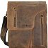 Vintage Umhängetasche I Leder 17 cm Variante brown
