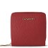  Bologna Leather Medium Zip-Around Geldbörse Leder 10 cm Variante red