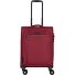  Travel Line 9704 4 Rollen Kabinentrolley S 55 cm mit Dehnfalte Variante dark red
