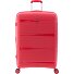  0800 4 Rollen Trolley 76 cm mit Dehnfalte Variante red