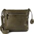  Soft Weaving Umhängetasche Leder 25 cm Variante olive green
