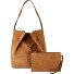  Beuteltasche M Leder 33 cm Variante pure camel