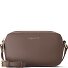  Bologna Leather Umhängetasche Camera-Bag Leder Double-Zip 18 cm Variante taupe