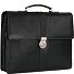  Bergamo Aktentasche Leder 40 cm Laptopfach Variante schwarz