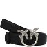  Love Berry Gürtel Leder Variante nero-old silver | 80 cm