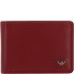 Polo Geldbörse RFID Schutz Leder 10 cm Variante rot