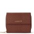  Bologna Leather Zip-Around Geldbörse Leder 12 cm Variante brown