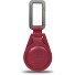  Keyring Schlüsselanhänger Leder 10 cm Variante carmine red
