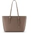  Bologna Leather Shopper Tasche Leder 35 cm Variante taupe