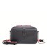  Umhängetasche Leder 19 cm Variante black/pace
