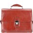 Mocca Aktentasche Leder 38 cm Laptopfach Variante cognac