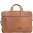  Wax Pull Up Aktentasche Leder 40 cm Laptopfach Variante cognac